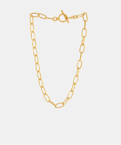 Gold Hand-Hammered 18