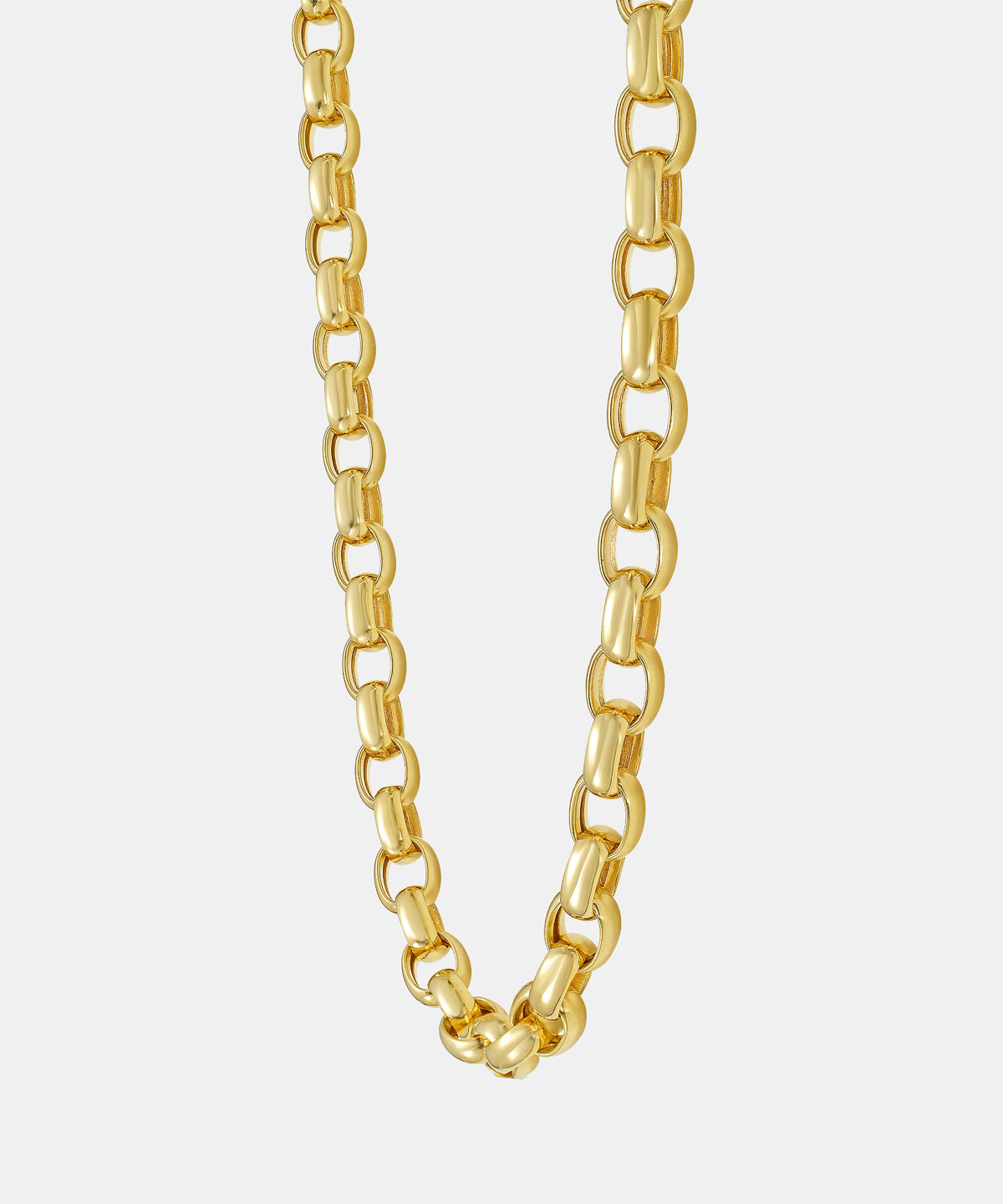 Gold Large Rolo Chain