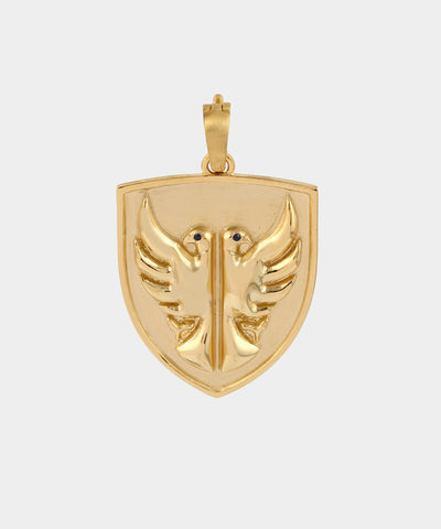 Gold Phoenix Charm