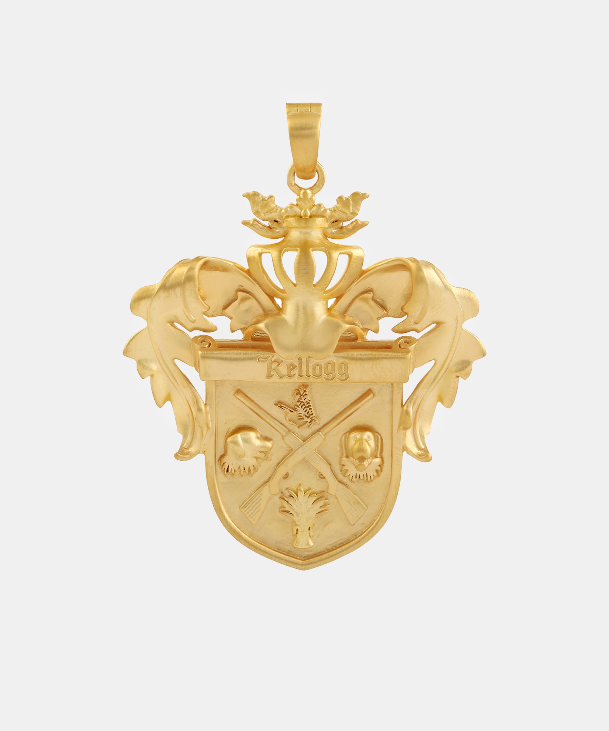 Gold Signature Family Namesake Charm
