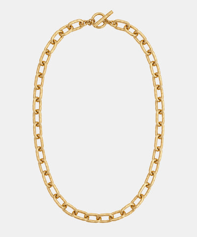 Gold Hand-Hammered 18
