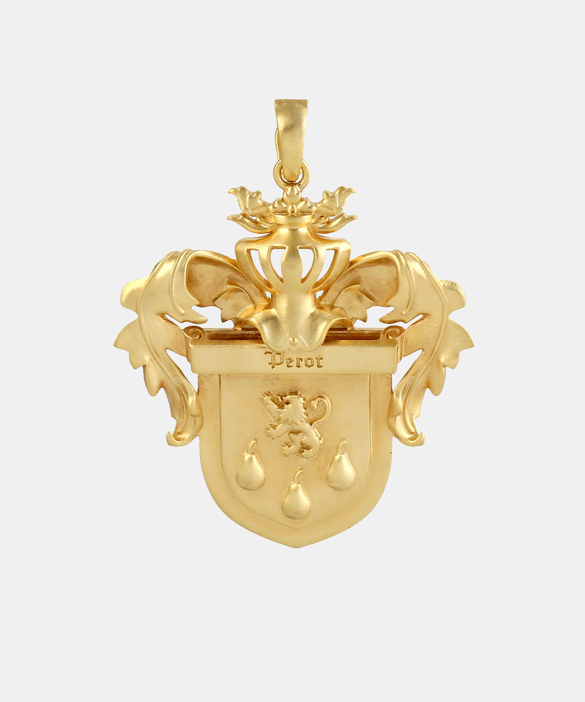 Gold Signature Family Namesake Charm