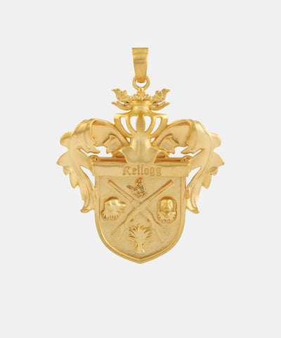 Gold Signature Family Namesake Charm