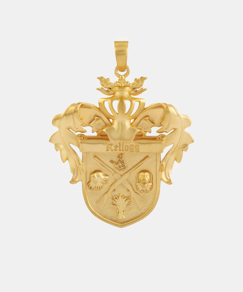 Gold Signature Family Namesake Charm