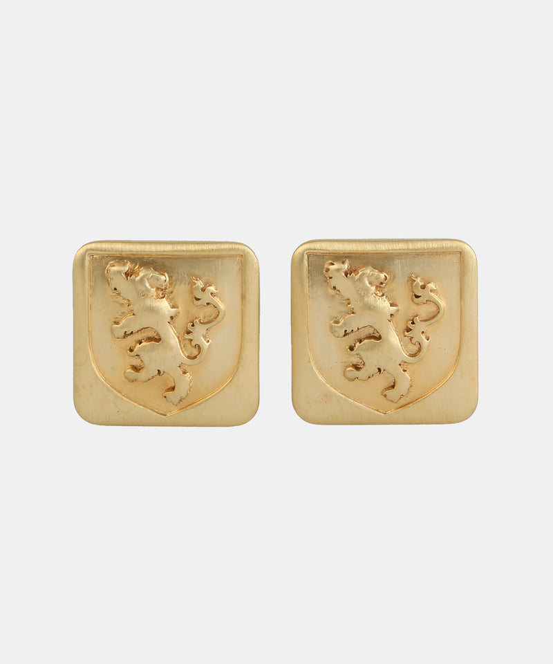 Gold Signature Family Namesake Cufflinks